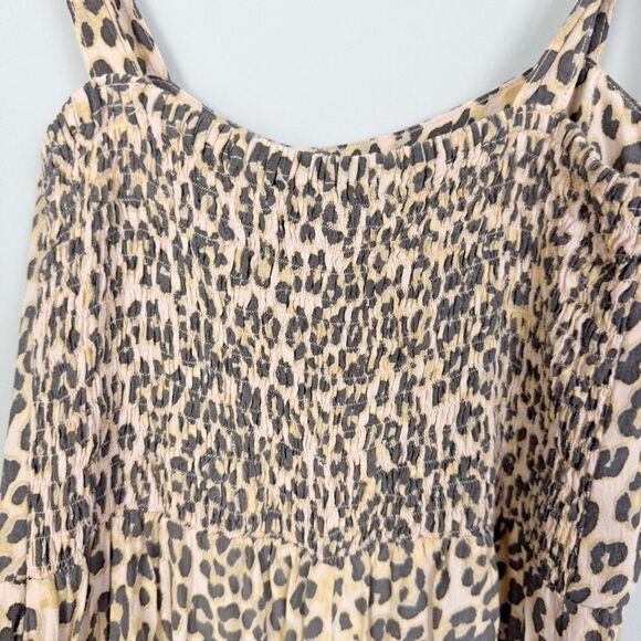 FAITHFULL THE BRAND | REVOLVE Elsa Animal Print Leopard Jumpsuit Women’s Size 2 - Picture 11 of 13